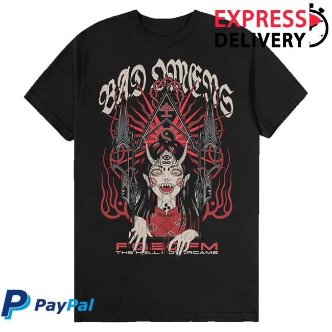 Sumerian Records Merch Store Bad Omens - No Religion Black Crewneck Sweatshirt