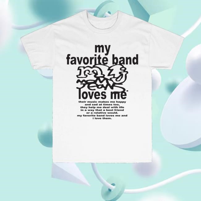 Mom Jeans Web Merch Store Shop My Fav Band Loves Me Long Sleeve T Shirt