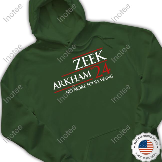 Zeek Arkham 2024 Tee Shirt Zeek Arkham 2024 Governor Tee Shirt
