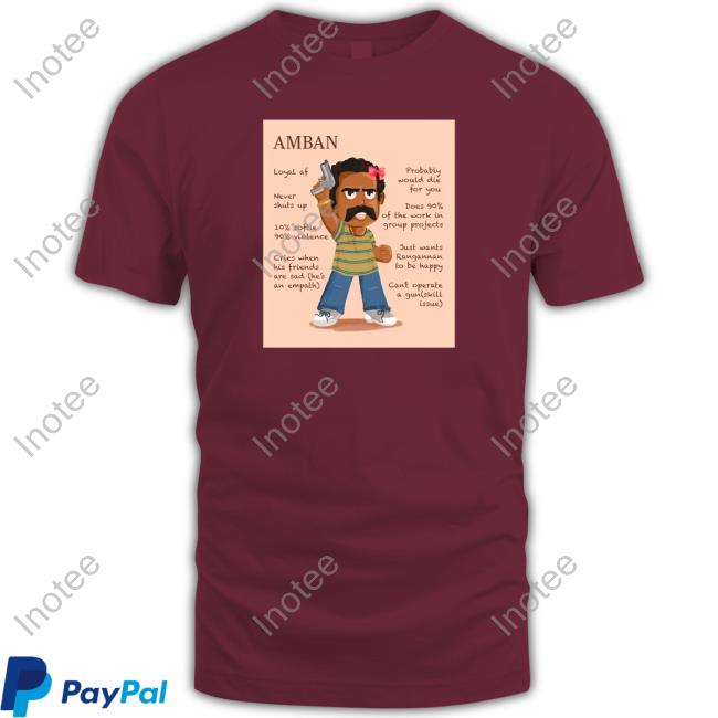 Official Miriam Amban Aavesham Character Hooded Sweatshirt