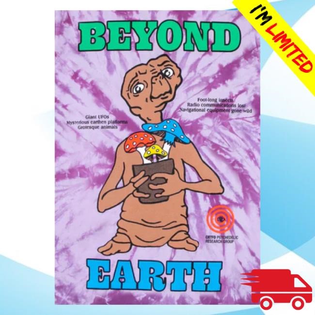 Official Lapstone And Hammer Merch Beyond Earth T-Shirt Purple Tie Dye