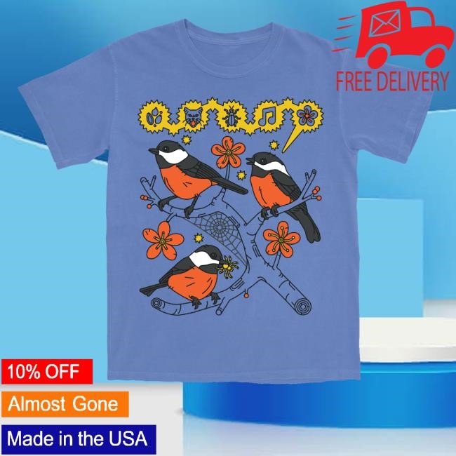Bird Collective Merch Store Chickadee Tee Shirt