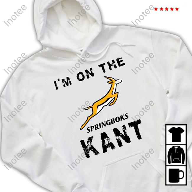 Bongani I'm On The Springboks Kant Shirts