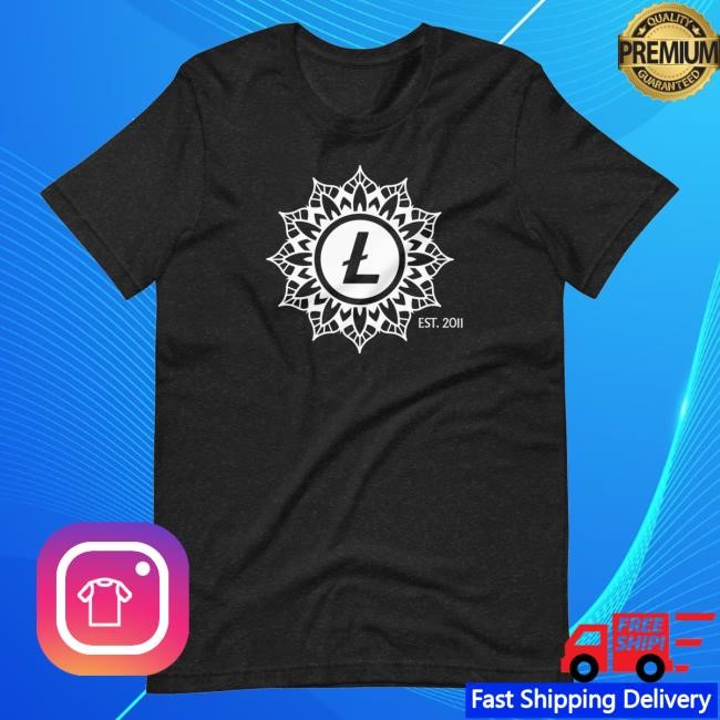Litecoin Foundation Merch Litecoin Mandala Tee Shirt