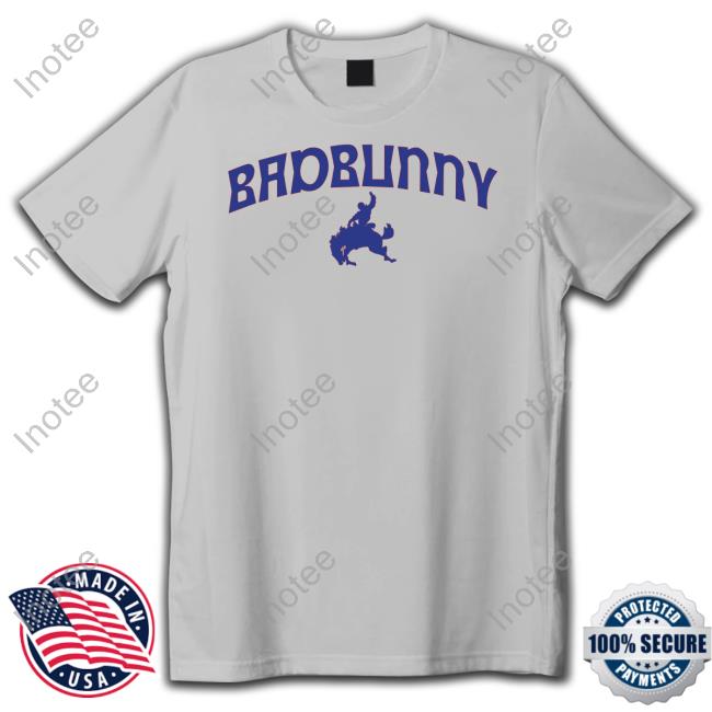 Bad Bunny Blue Buck T Shirt Bad Bunny Tour
