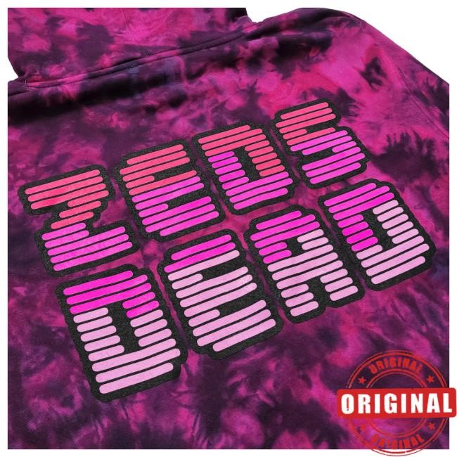 Zeds Dead Heartbeat Tie Dye Long Sleeve T Shirt Zeds Dead Heartbeat Tie Dye Tee