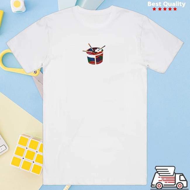 Triple J New Indigenous Triple J Drum Tee (White) Shirts