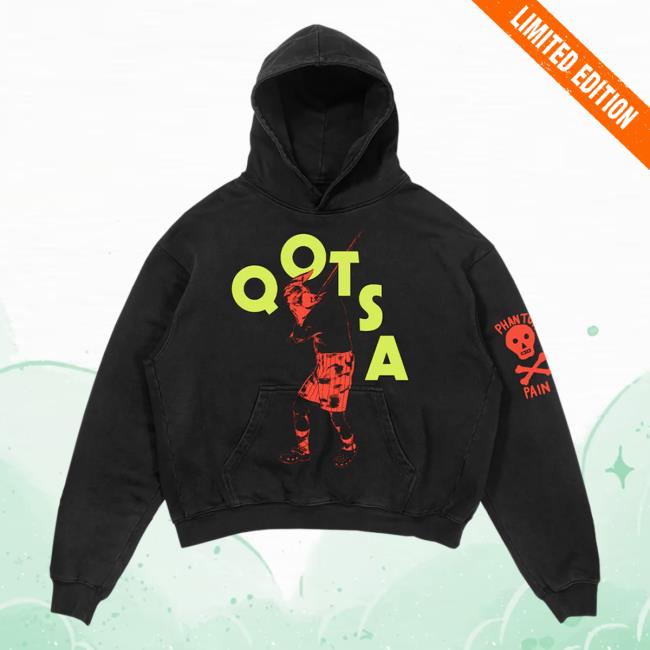 Official Queens Of The Stone Age Qotsa Merch Store Executioner Pullover Sweatshirt Mineral Wash Queensofthestoneage