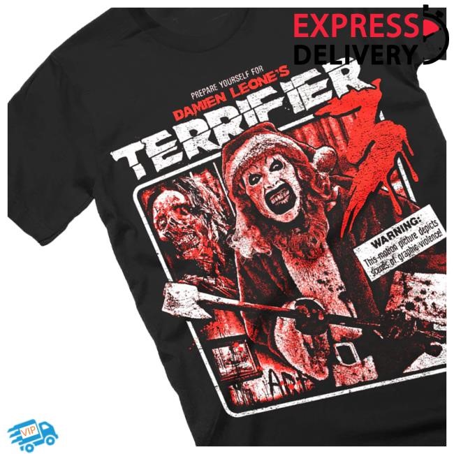 Terrorthreads Merch Shop Store Official Terrifier 3 Unrated Terror T Shirts